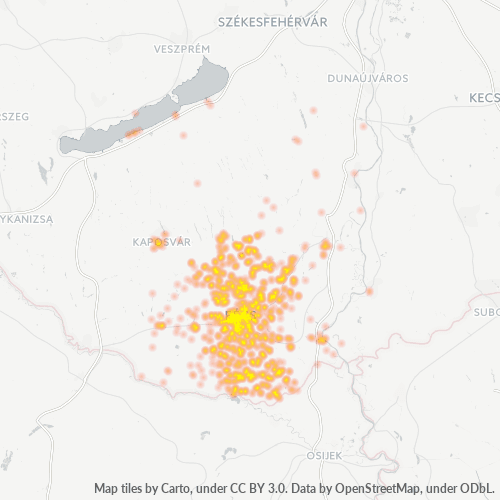 Heat Map ng Negosyo para sa 72
