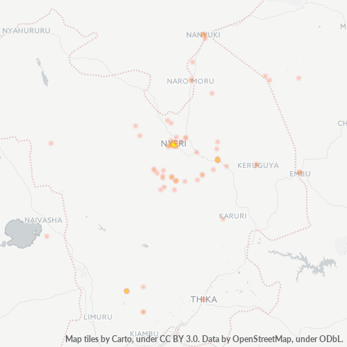 Business Heat Map for 61
