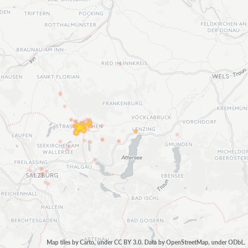Heat Map ng Negosyo para sa 6215