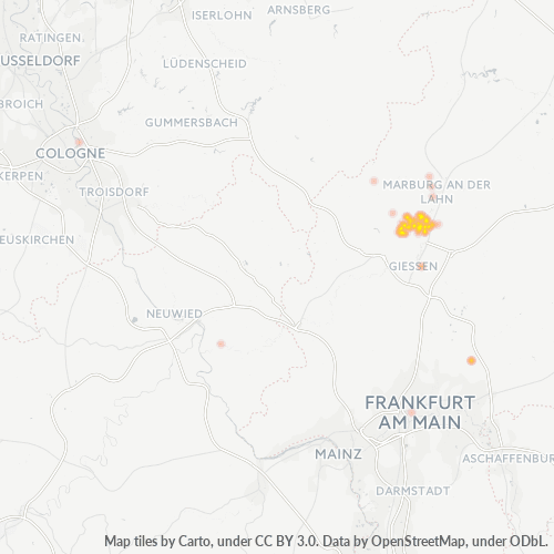 Business Heat Map for 6426