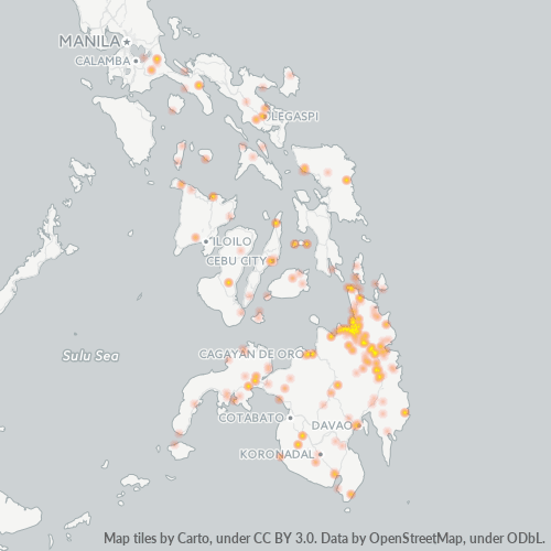 Business Heat Map for 85