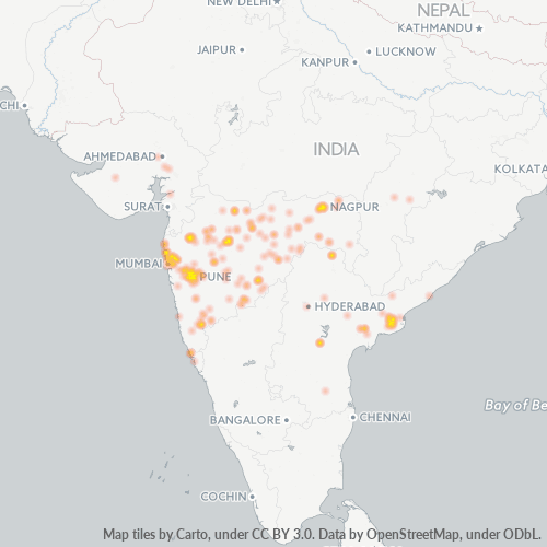Business Heat Map for 8855
