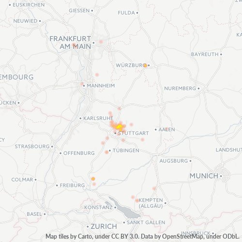 Business Heat Map for 7146