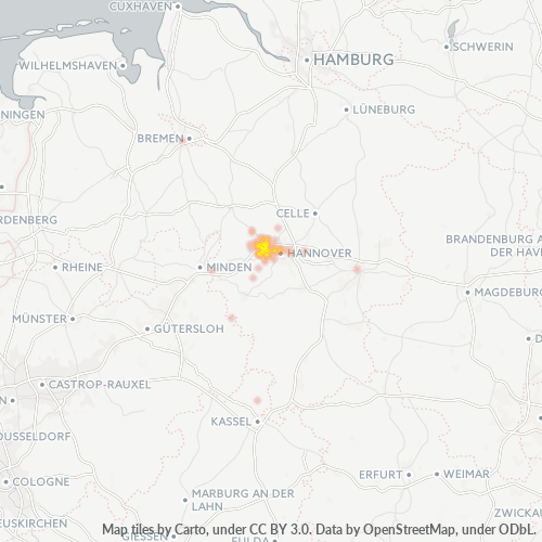 Business Heat Map for 5137