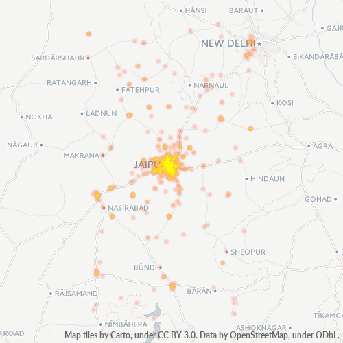 Business Heat Map for 141