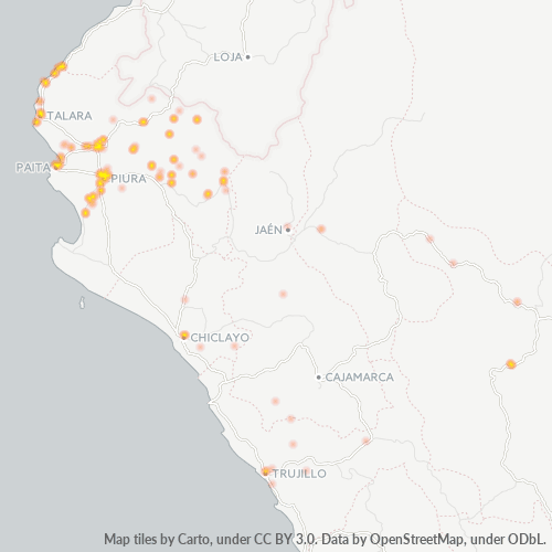 Business Heat Map for 73