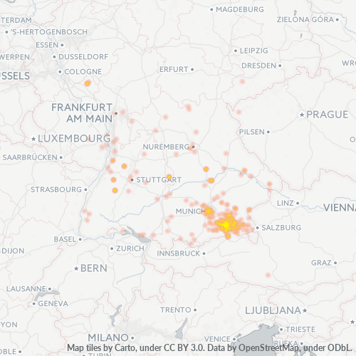 Business Heat Map for 8031