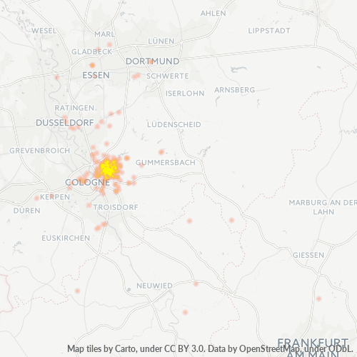Business Heat Map for 2202