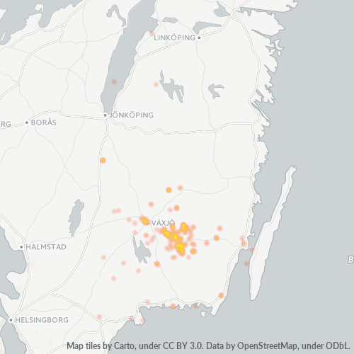 Heat Map ng Negosyo para sa 478