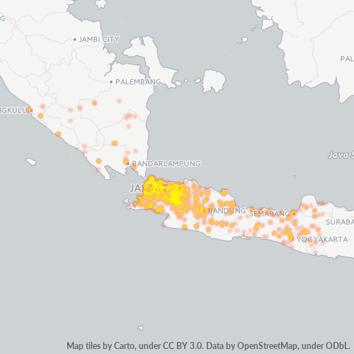 Heat Map ng Negosyo para sa 25
