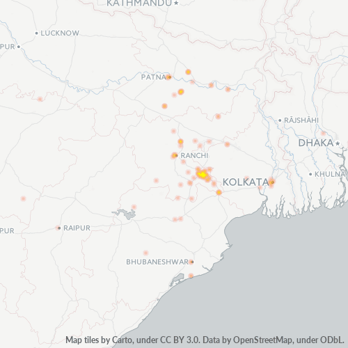 Heat Map ng Negosyo para sa 657