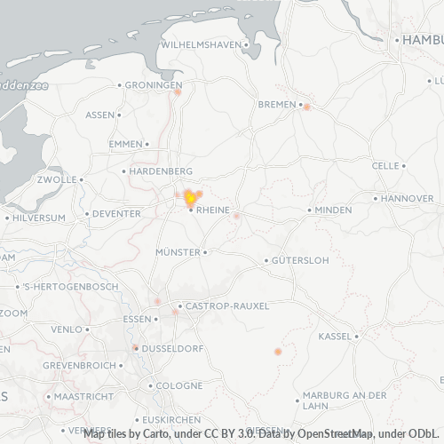 Business Heat Map for 5977