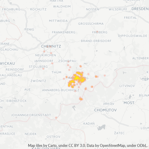 Business Heat Map for 3735