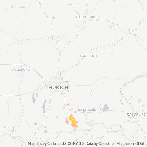 Business Heat Map for 8026