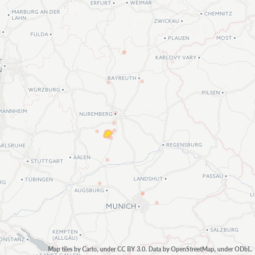 Business Heat Map for 9175