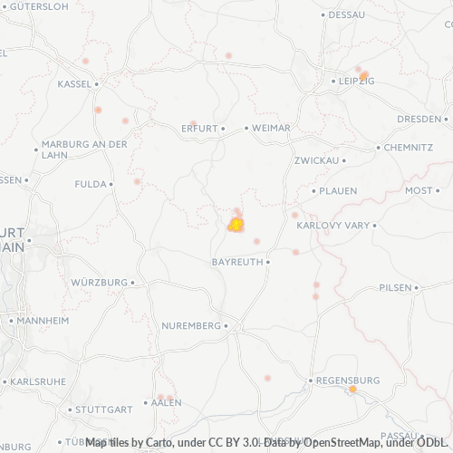 Heat Map ng Negosyo para sa 9266