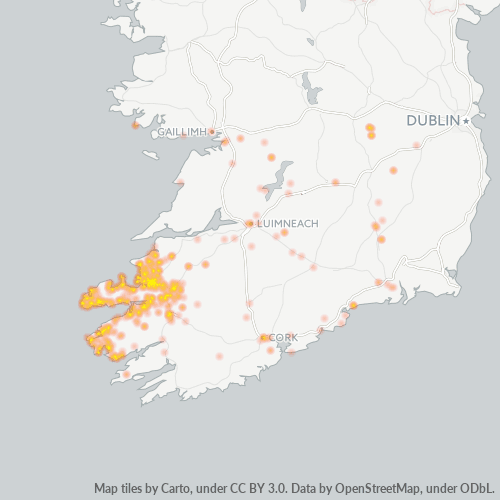 Business Heat Map for 66