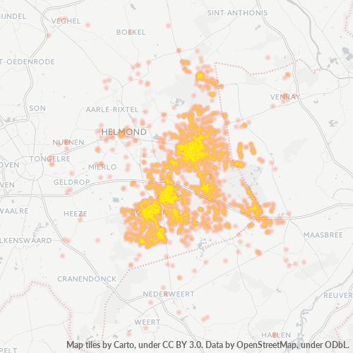 Heat Map ng Negosyo para sa 493
