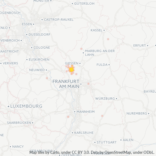 Business Heat Map for 6472