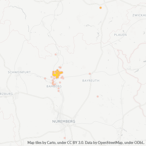 Heat Map ng Negosyo para sa 9547
