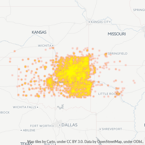 Business Heat Map for 918