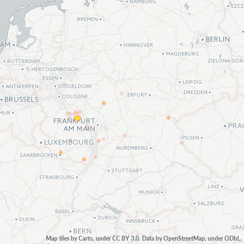 Business Heat Map for 2604