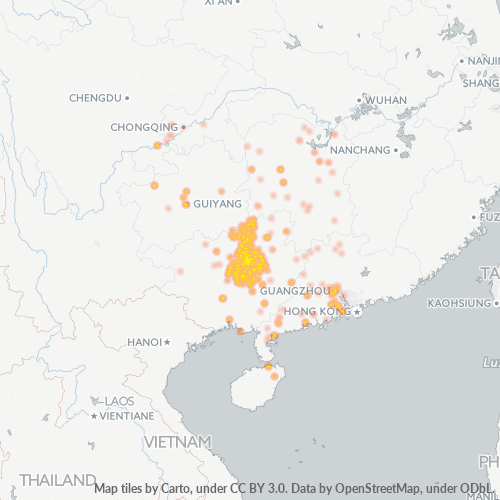 Heat Map ng Negosyo para sa 772