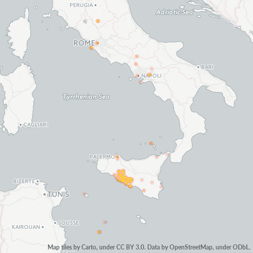 Business Heat Map for 922