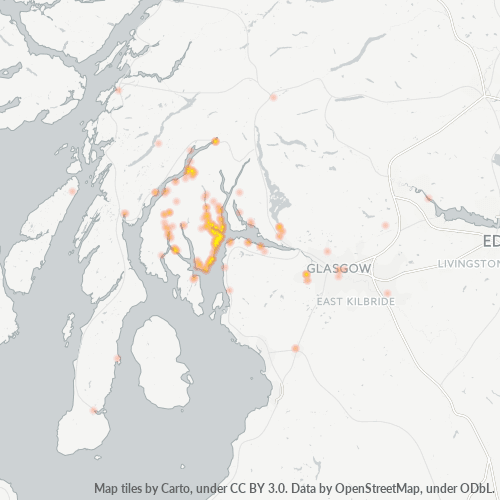 Business Heat Map for 1369
