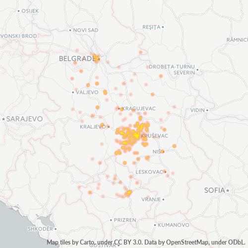 Heat Map ng Negosyo para sa 37