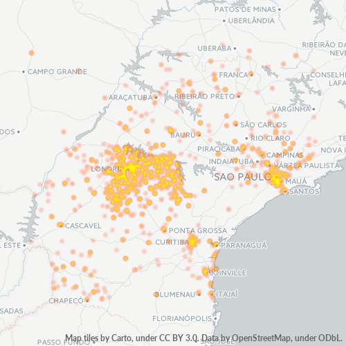 Heat Map ng Negosyo para sa 43