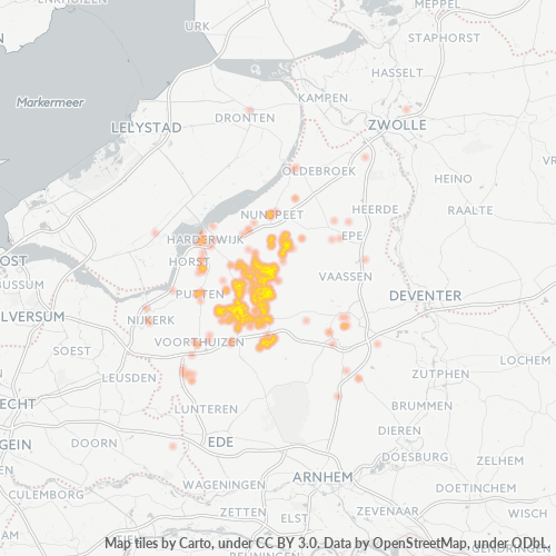 Heat Map ng Negosyo para sa 577