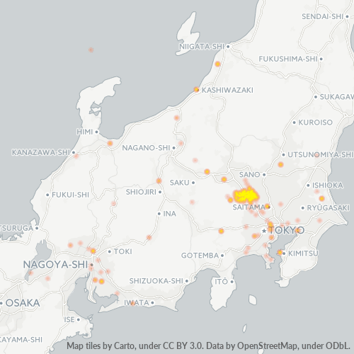 Business Heat Map for 493