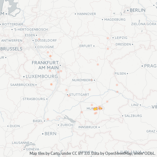 Business Heat Map for 8144