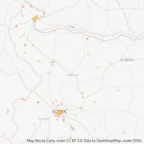 Heat Map ng Negosyo para sa 94