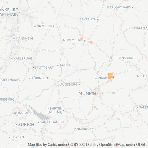 Business Heat Map for 8704