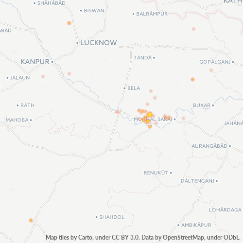 Heat Map ng Negosyo para sa 5414