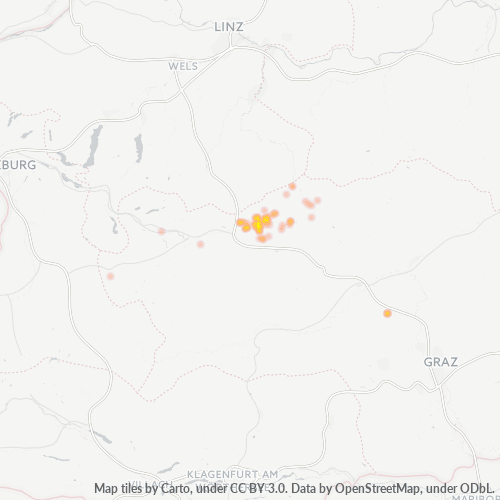 Heat Map ng Negosyo para sa 3613