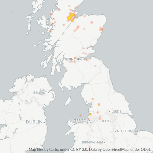 Business Heat Map for 1349