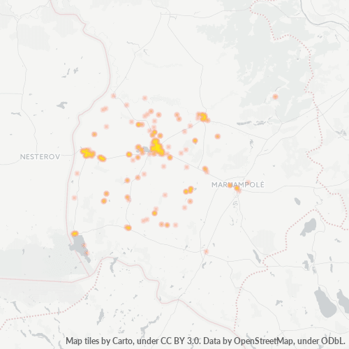 Heat Map ng Negosyo para sa 342