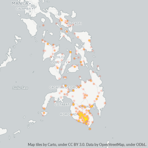 Business Heat Map for 83