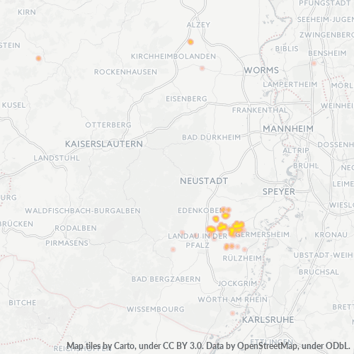 Business Heat Map for 6347