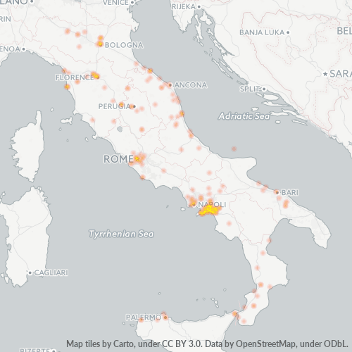 Heat Map ng Negosyo para sa 89