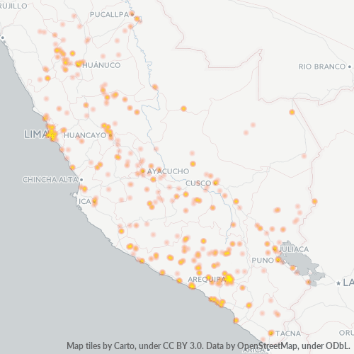 Business Heat Map for 54