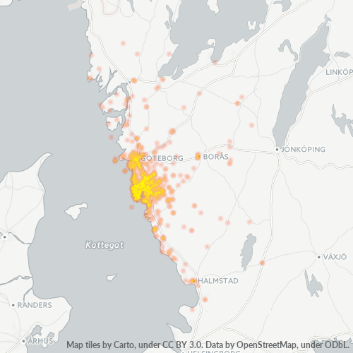 Heat Map ng Negosyo para sa 300