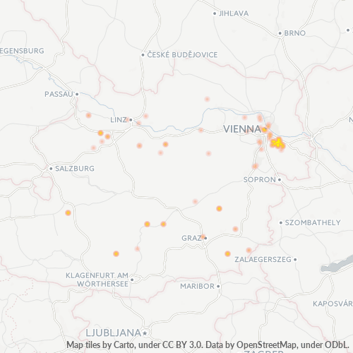 Heat Map ng Negosyo para sa 2230