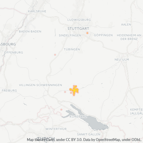 Business Heat Map for 7575