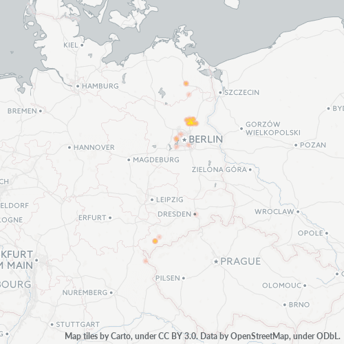 Business Heat Map for 3335
