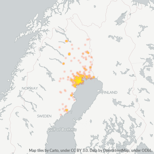 Heat Map ng Negosyo para sa 920