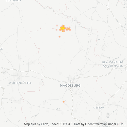 Business Heat Map for 39384